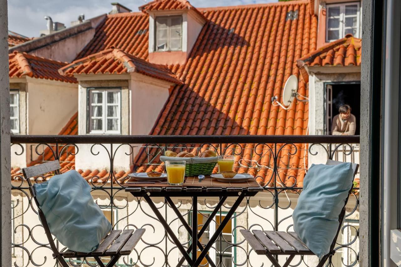 Castelo Apartment - Beautiful Balcony View Lisboa Extérieur photo