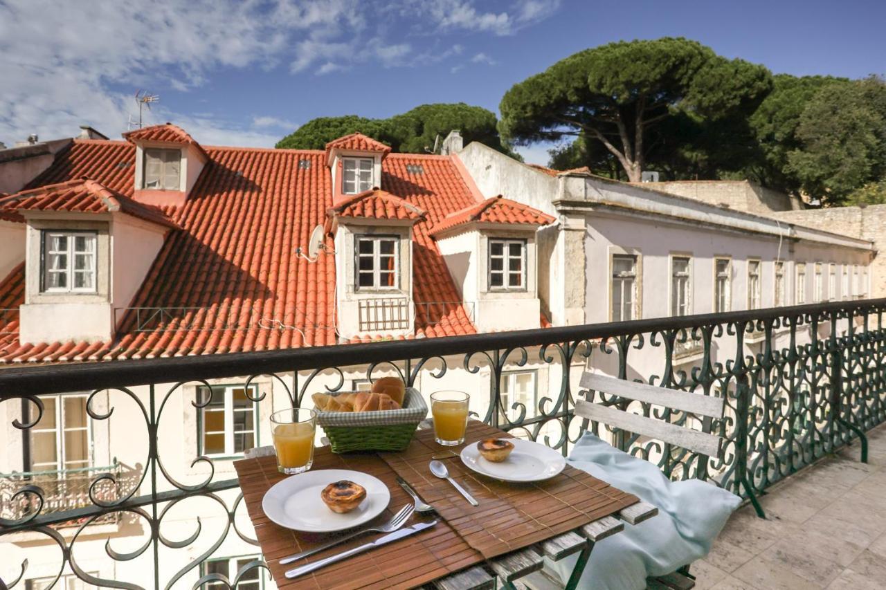 Castelo Apartment - Beautiful Balcony View Lisboa Extérieur photo